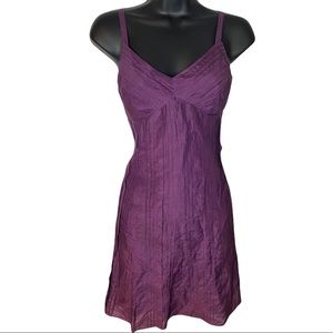 Ralph Lauren Spaghetti Strap Plum Dress